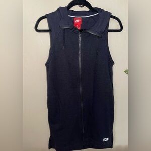 Women's NIKE Black Zip Up Dress Women's NIKE Black Zip Up Dress